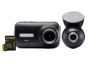 NEXTBASE 322GW Front and Rear Window Camera Combo + 64GB SD Card