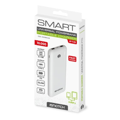 iSnatch P10 Smart Universal Powerbank 10000MAH PD 22.5W