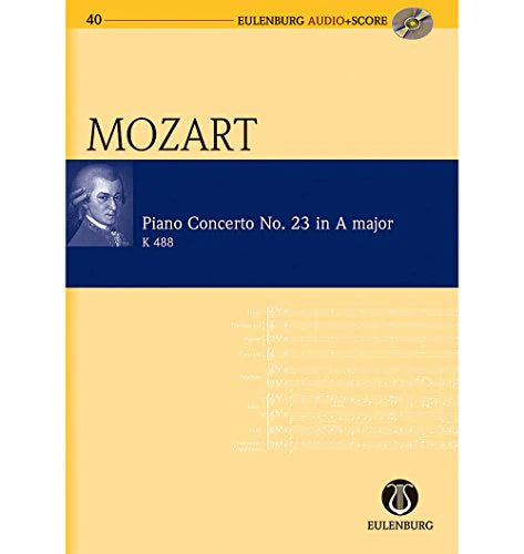 Wolfgang Amadeus Mozart: Piano Concerto No.23 In A Kv.488: Piano w/ Audio CD