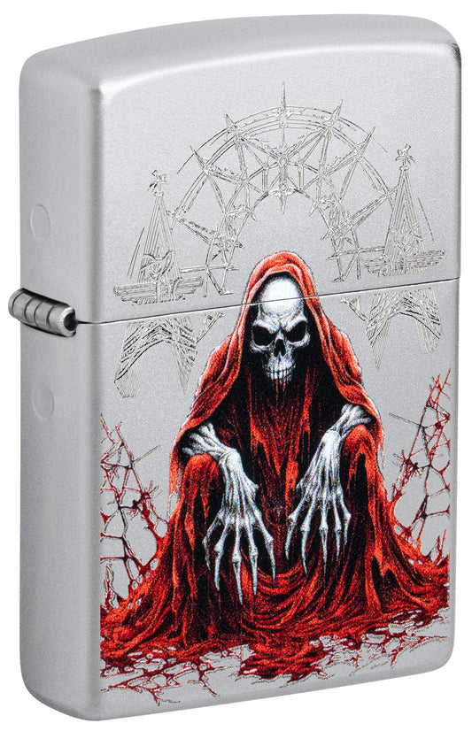 Zippo - 205 Reaper Skull Design