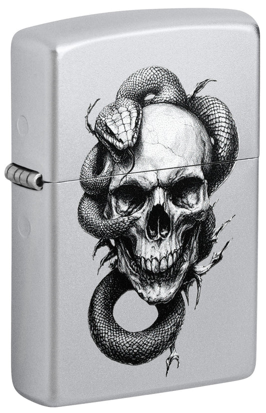 Zippo - 205 Skull & Snake Design