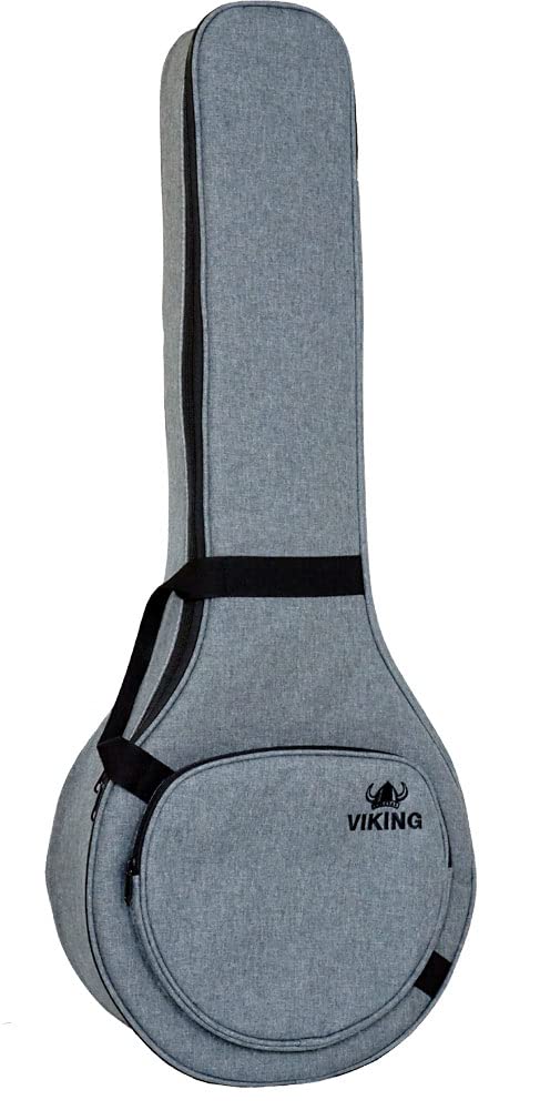 Viking VBB-30-5 Premium 5 String Banjo Bag - Black