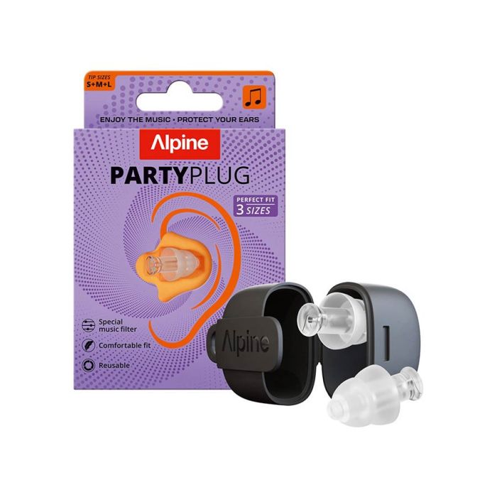 Alpine Hearing Protection PartyPlug Earplugs (ALP-PP-TR)