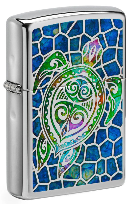 Zippo -  250 Turtle Design