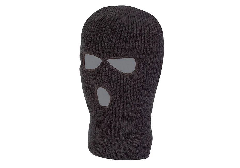 KombatUK Knitted Acrylic 3 Hole Balaclava