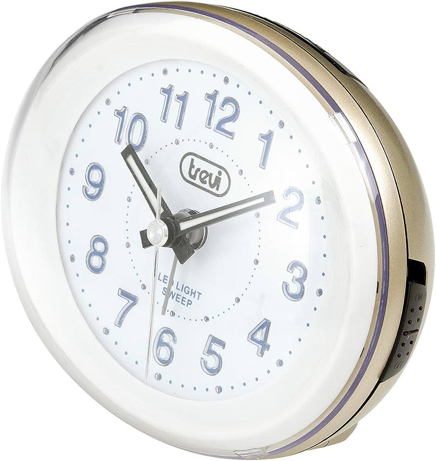 Trevi SL3052 Silent Sweep Alarm Clock