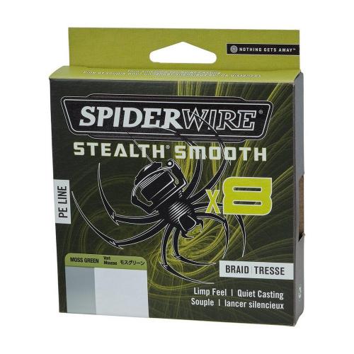 SpiderWire Stealth Smooth 8 Braid - Moss Green (300m)