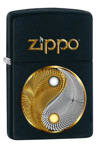 ZIPPO ABSTRACT YIN YANG Lighter