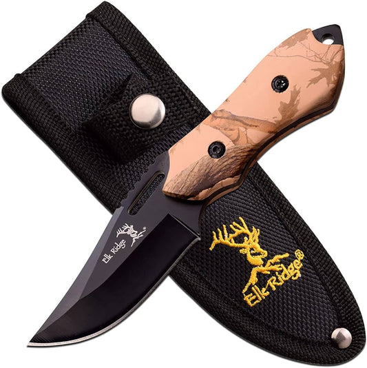 Elk Ridge Fixed Blade Knife  (ER-562BC)