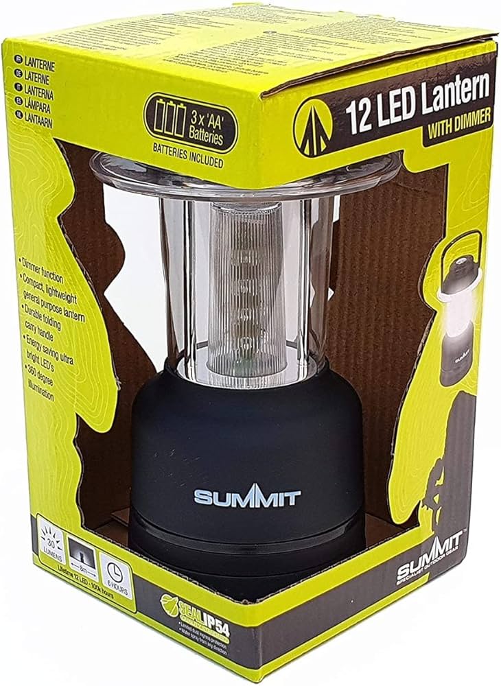 Summit 12 LED Lantern with Dimmer