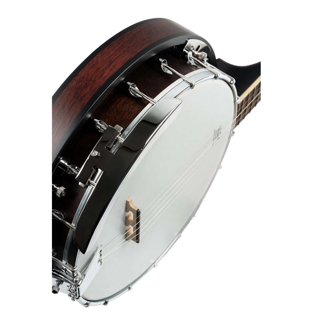 Ortega Tenor Banjo, Mahogany, Satin Whiskey Burst (OBJ150TE-WB)