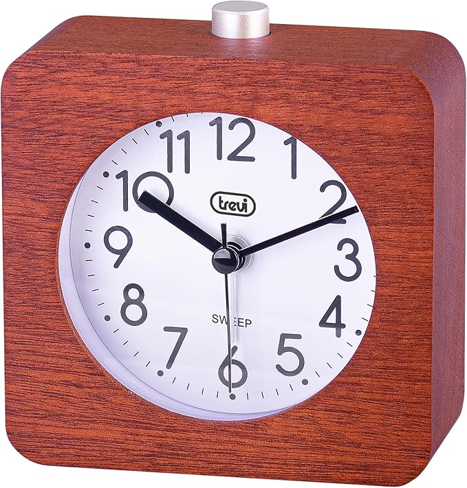 Trevi Wooden Alarm Clock (SL3843)
