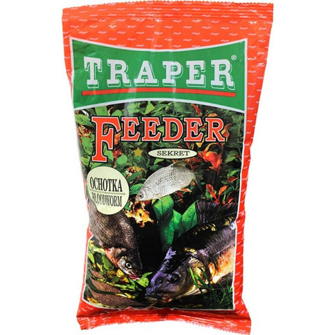 Traper Feeder Secret Groundbait - Red (Bloodworm) 1kg