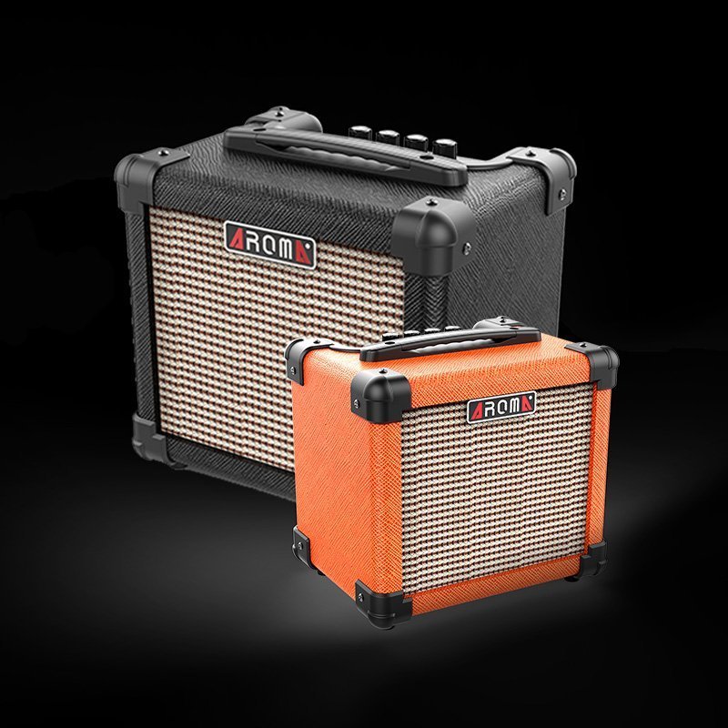 Aroma 10W Electric Guitar Amplifier – ORANGE or BLACK