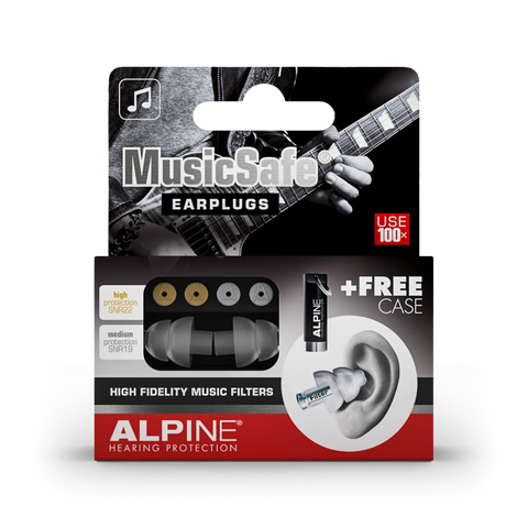 Alpine MusicSafe Earplugs - High Fidelity Music Filters