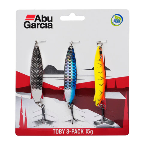 Abu Garcia Toby 18g Fishing Lure - 3 Pack