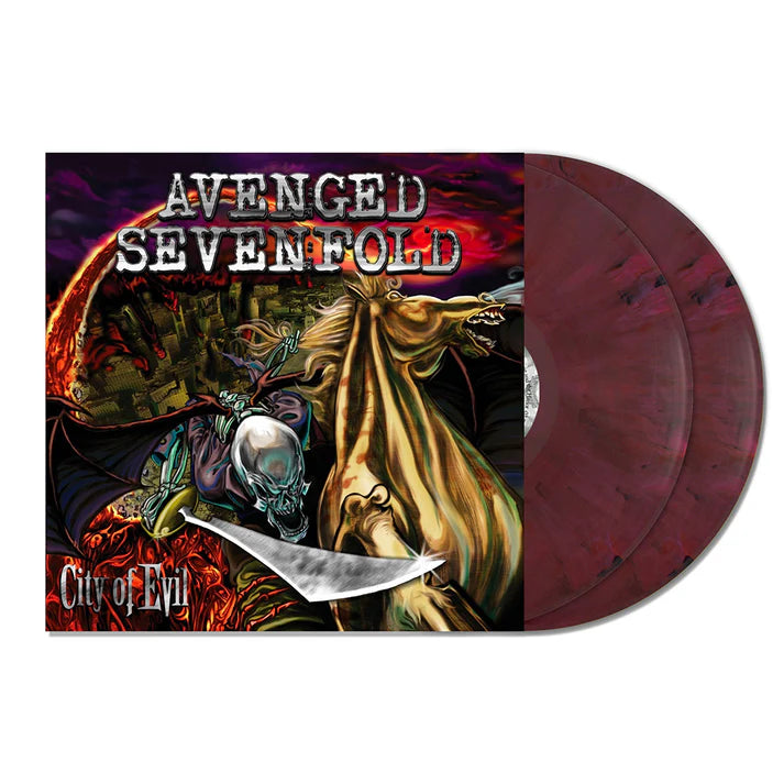 Avenged Sevenfold - City Of Evil LP (20th Anniversary Red Velvet Vinyl)