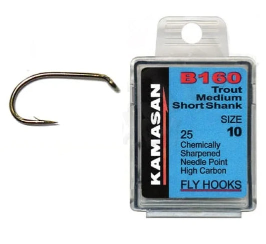 Kamasan B160 Fly Tying Hooks