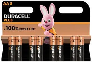 Duracell Plus Power AA 8pk