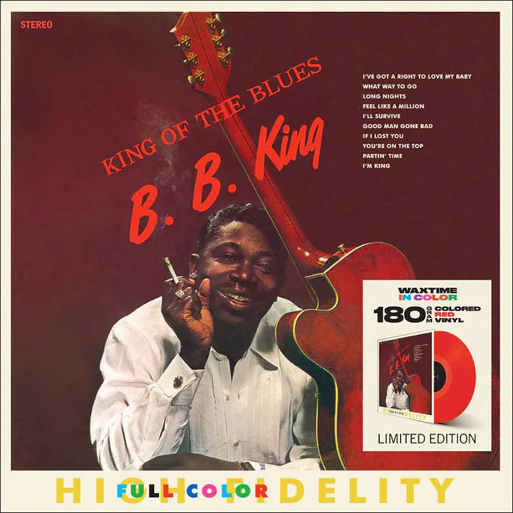B.B. King - King Of The Blues LP (Limited Red Vinyl)