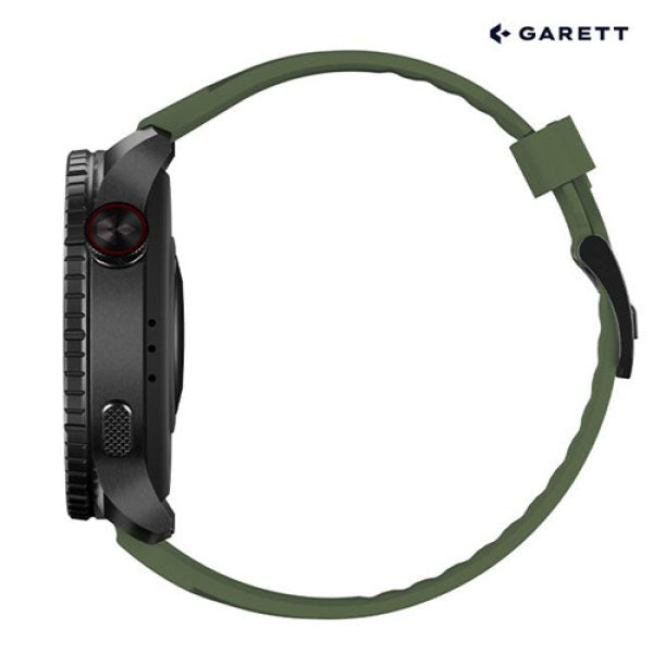 Garett Compass GPS Smartwatch - Black Steel