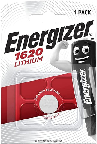 Energizer CR1620 3v Lithium Battery
