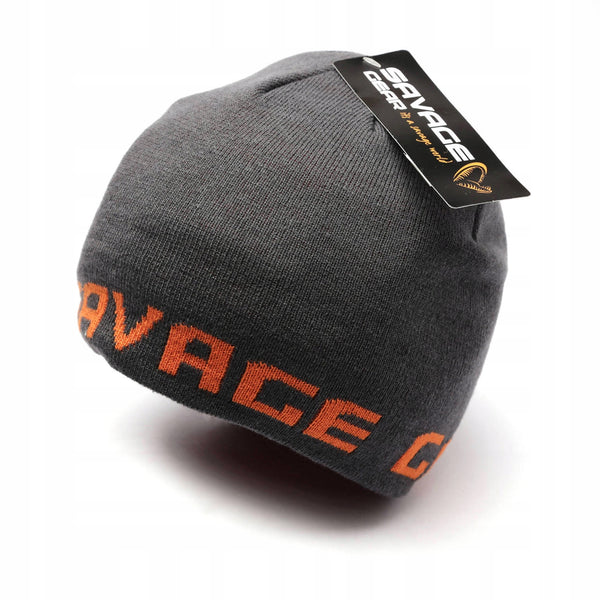 Savage Gear Logo Beanie Grey/Orange