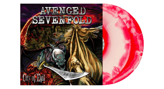 Avenged Sevenfold - City Of Evil LP (Red & White Swirl Vinyl)