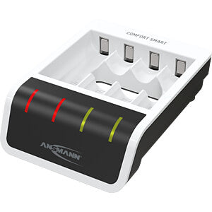 Ansmann Comfort Mini Battery Charger For 4 x NiMH AA & AAA