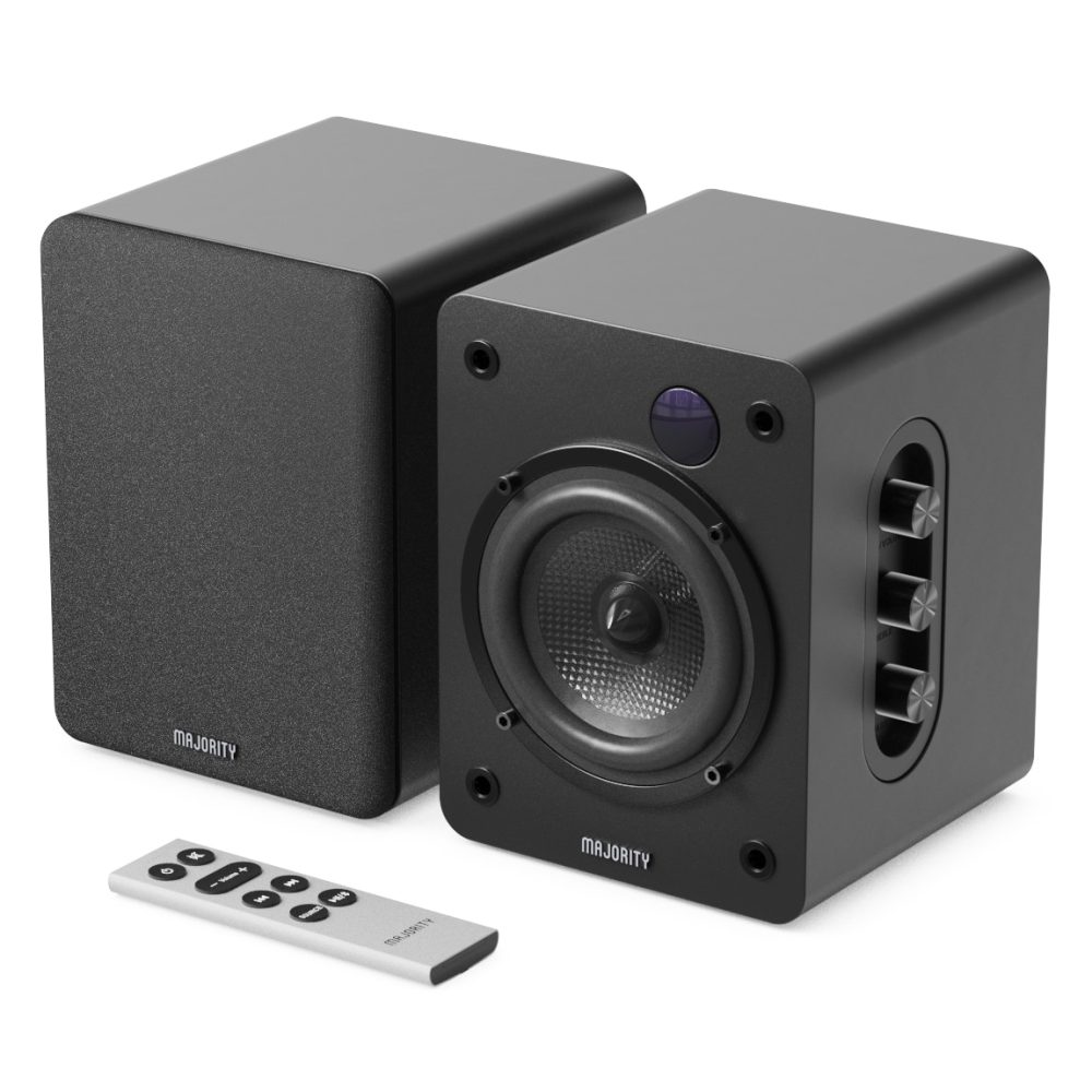 Majority Bluetooth Active Bookshelf Speakers (D50X)