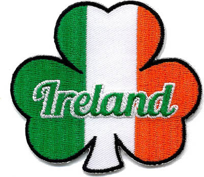 Irish Embroidered Patches