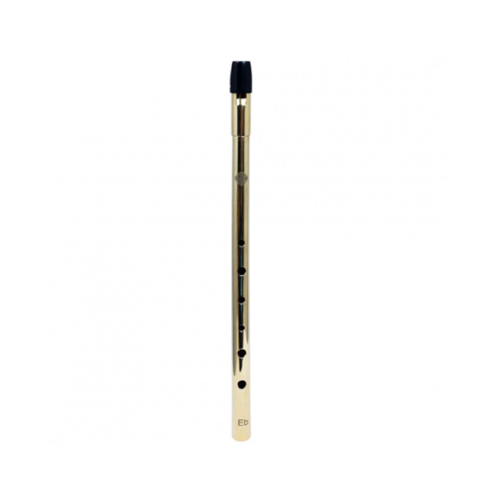 Glenluce Wexford High D Whistle. Brass Finish