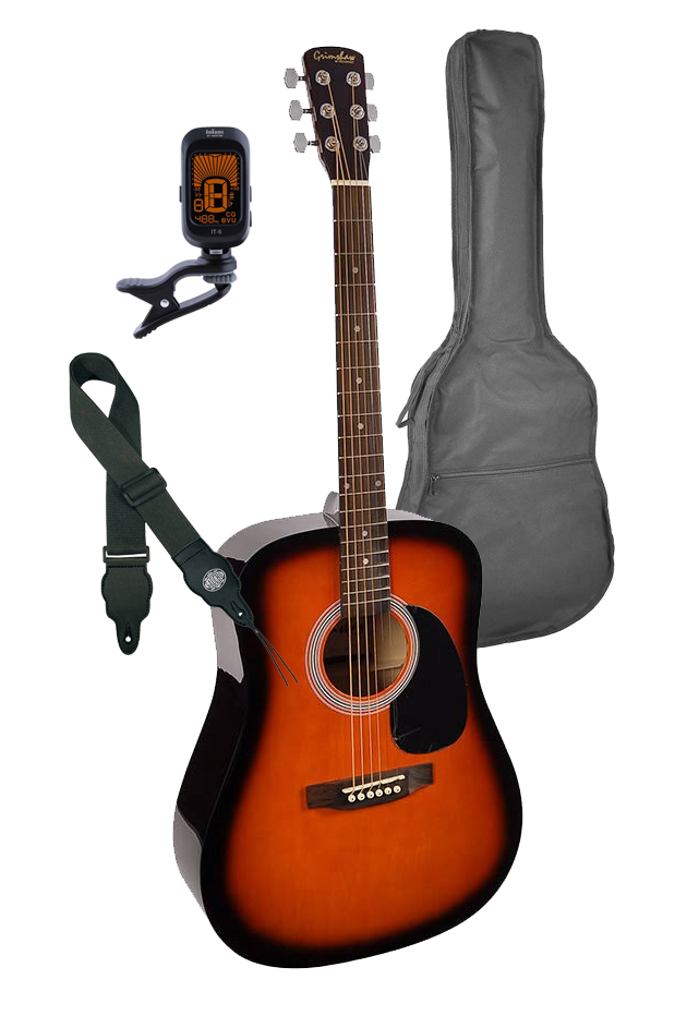Richwood Grimshaw Acoustic Guitar Kit - Sunburst