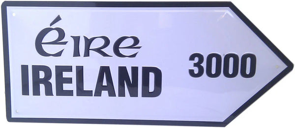 Irish Metal Souvenir Road Signs