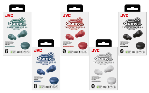 JVC Gumy Mini In-Ear True Wireless Earbuds (HA-A6T)