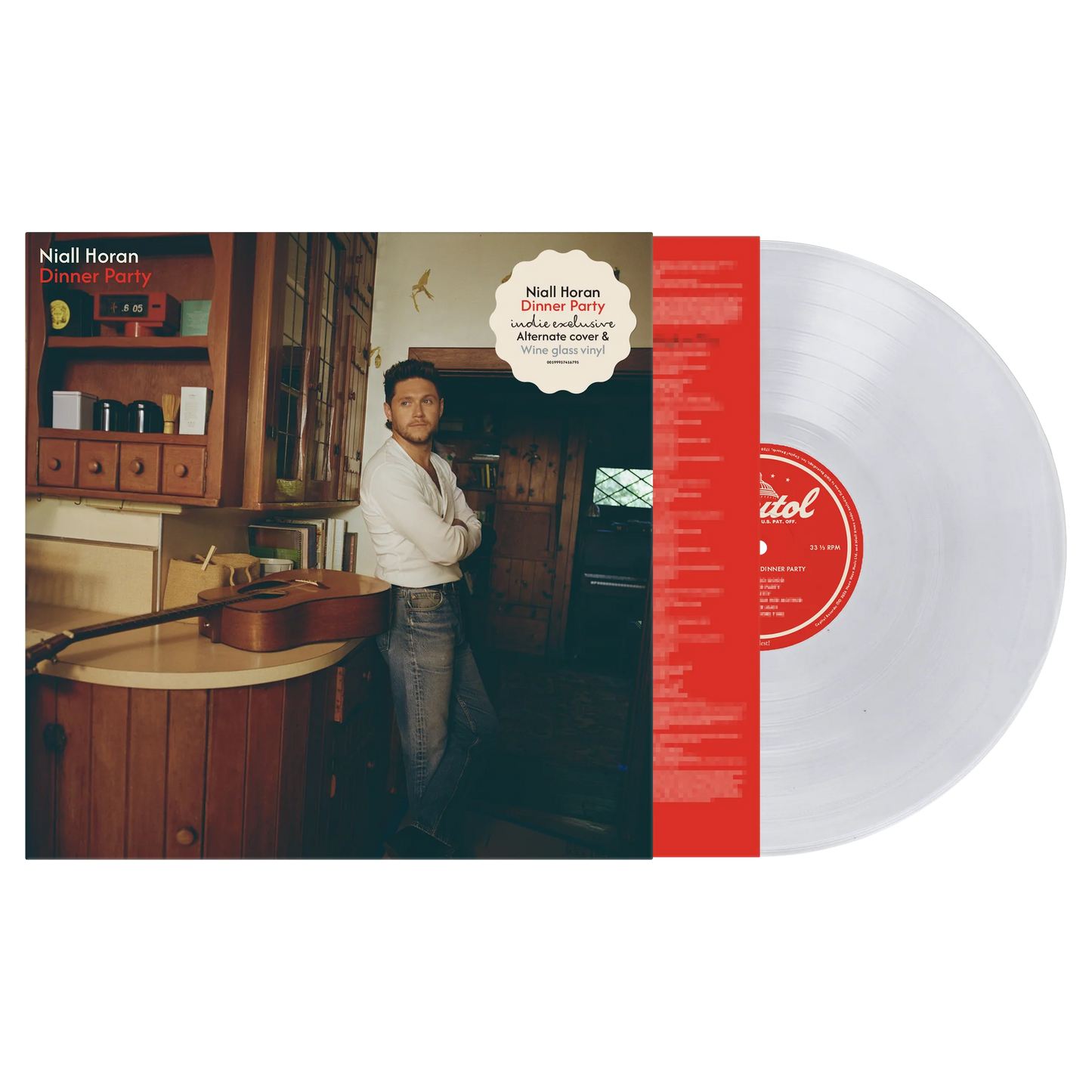 Niall Horan - Dinner Party LP (Wine Glass Clear Vinyl)