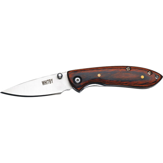 Whitby Small Lock Knife Pakkawood Handle 1.75" (LK48)