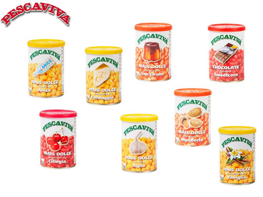 Pescaviva Flavoured Sweetcorn (Various Flavours)