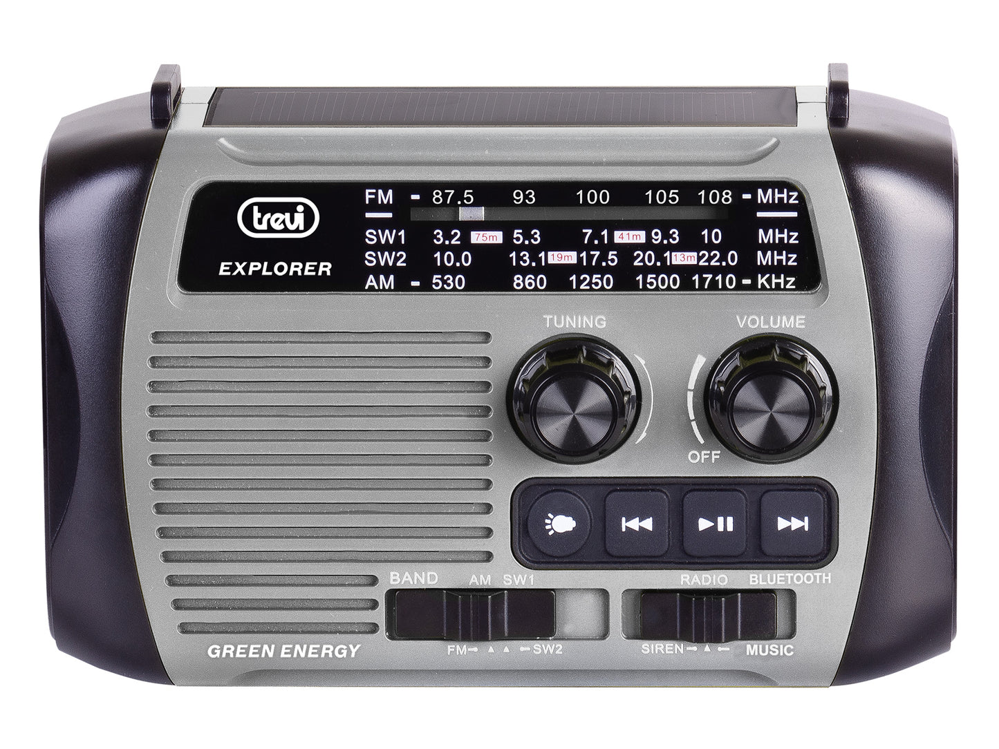 Trevi Explorer Dynamo/Solar Radio (RA7F30BT)