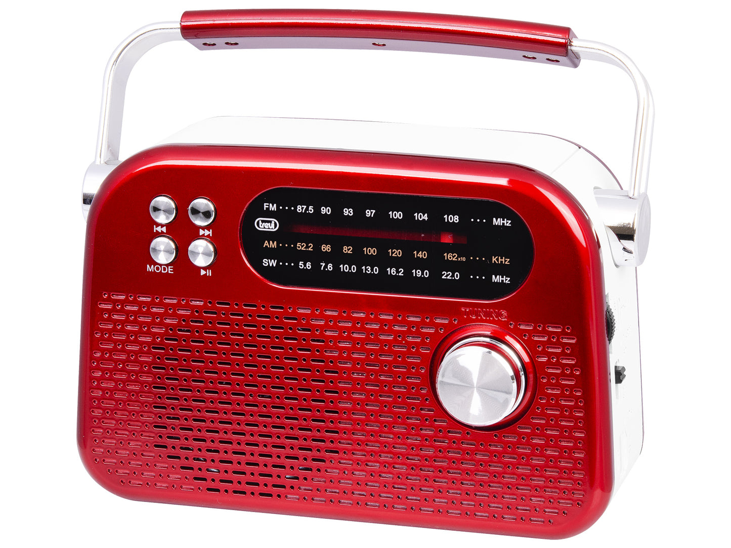Trevi Portable Wireless Multiband Radio USB Micro SD (RDA 70BR)