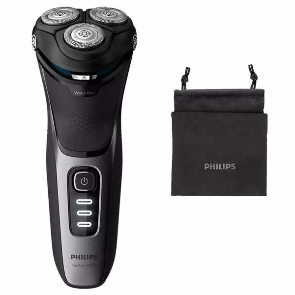 Philips Series 3000 Wet or Dry Men’s Electric Shaver with a 5D Pivot & Flex Heads S3231/52