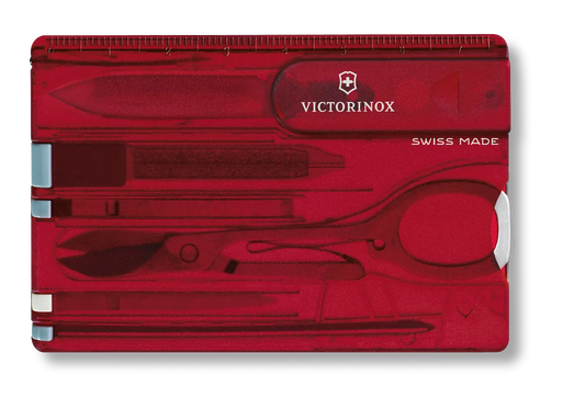 Victorinox / Swiss Army Swiss Classic Card - Translucent Red