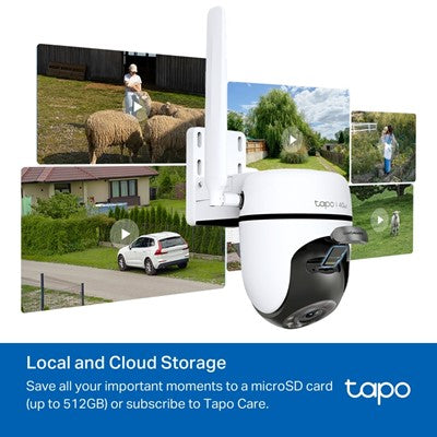 TP Link Tapo Outdoor Pan/Tilt 4G CCTV Security WiFi Camera (C501GW)