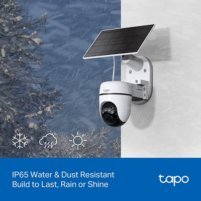 TP-Link Tapo Solar-Powered Pan/Tilt Security Camera Kit (C610KIT)