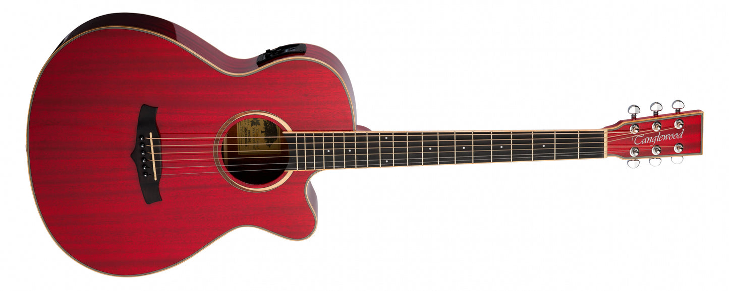 Tanglewood Winterleaf Super Folk Acoustic Guitar w/EQ.  (TW4CER)