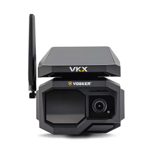 Vosker VKX LTE Solar Cellular Camera - Black