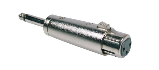 Boston Adaptor, XLR Female metal - 6.3mm jack male (AT-290)