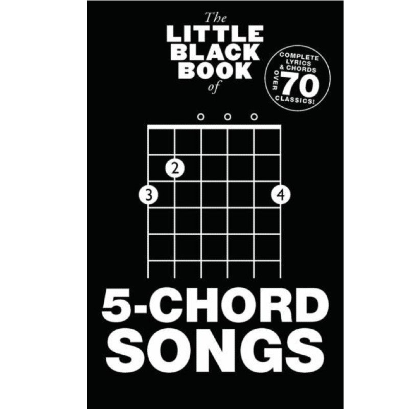 Little Black Book Songbook 5 Chord Songs