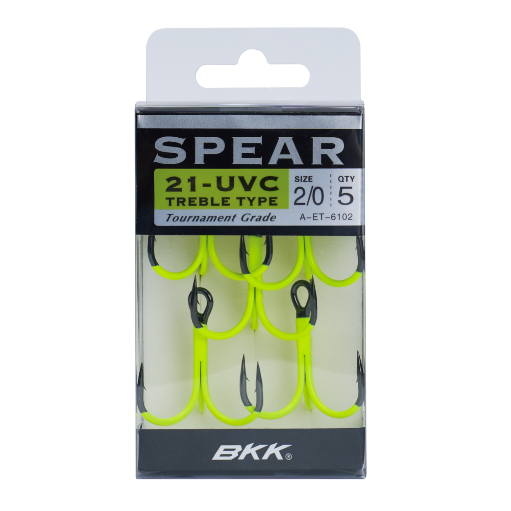 BKK Spear-21 UVC Treble Hooks