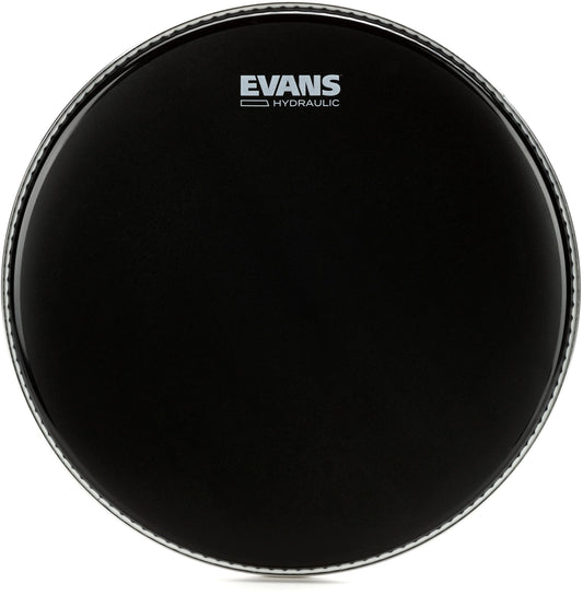 EVANS Hydraulic Black Coated Snare Batter, 14 Inch